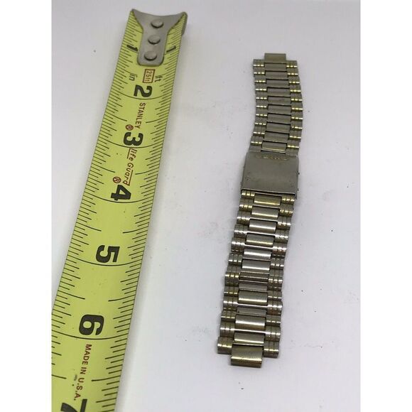 Seiko Links Parts Partial Band Bracelet Men’s Woman’s Authentic 18mm P350 - Picture 1 of 7